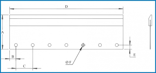 Santec Corporation: 1495-30MU KOMORI AUTO WASH Wash-Up Blades